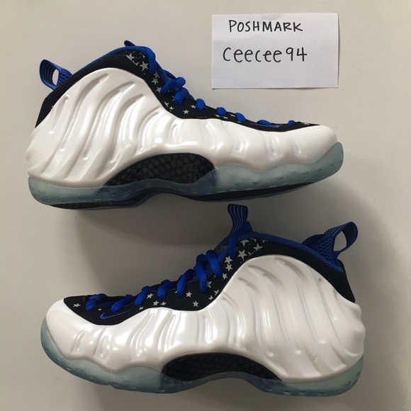 Nike Air Womens Foamposite One Size 8 Obsidian Blue ...